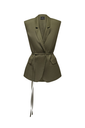 Olive Dune Vest #1
