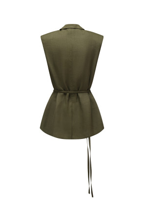 Olive Dune Vest #2
