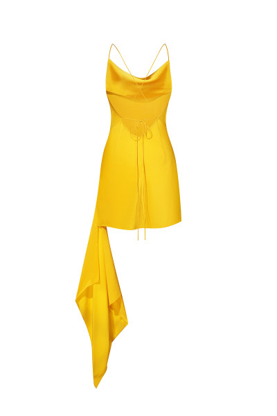 Golden Flow Dress #5