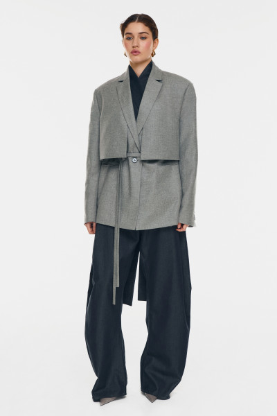 Gris chaqueta LAYER #4