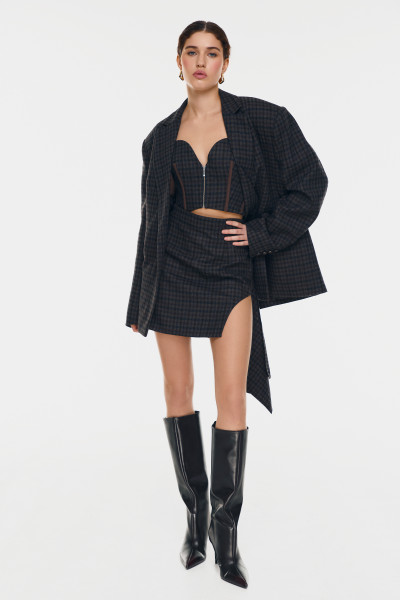 Corsé con cremallera Heartline #4