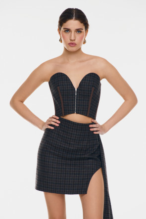 Heartline Zip Corset #1