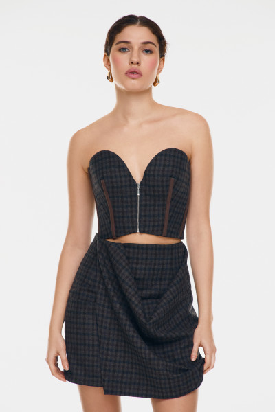 Corsé con cremallera Heartline #5