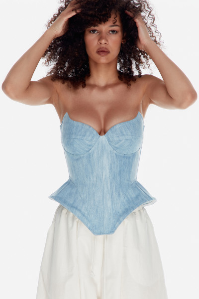 Denim Corset #5