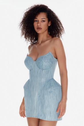 Denim Corset Dress #1