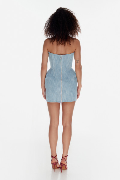 Denim Corset Dress #5