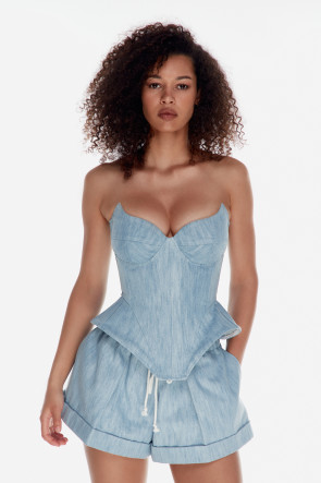 Denim Corset #1