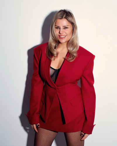 Chaqueta Sculpt roja #3
