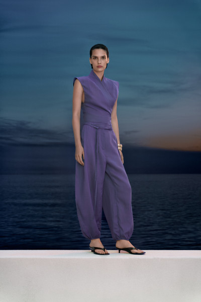 Violet Dune Kimono #2