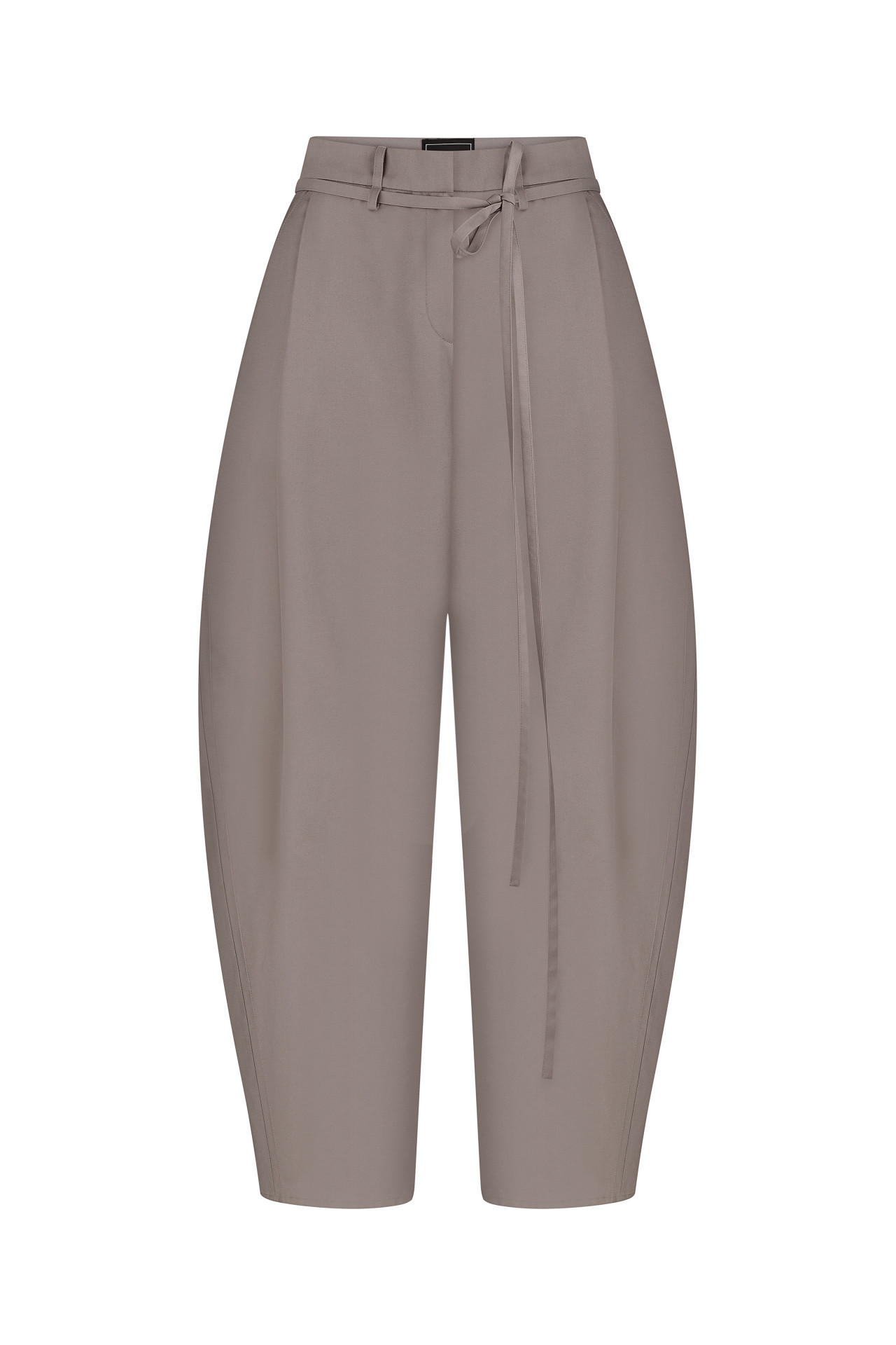 Pantalones barrel de algodón