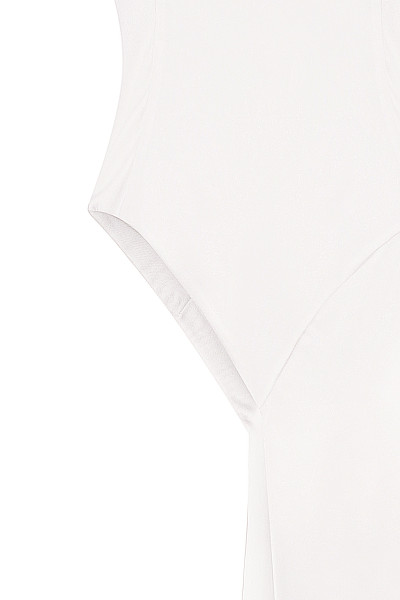 White Asymmetrical Tunic #4