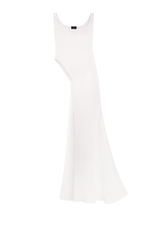 White asymmetrical tunic #1