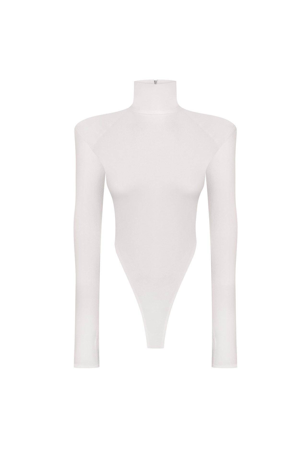 Velvet Sculpt Bodysuit Ivory