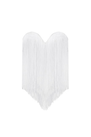 Fringe Corset ivory #2