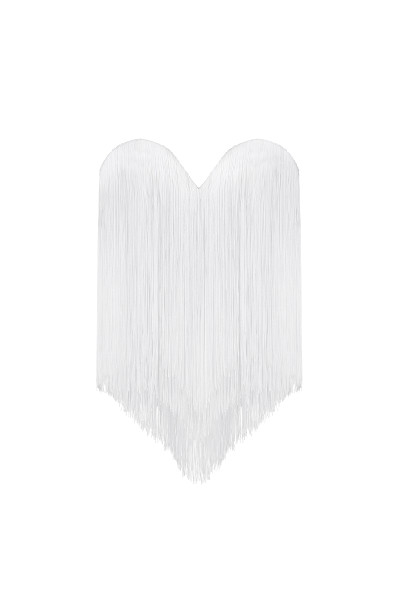 Fringe Corset ivory #2