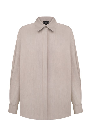 Oatmeal-colored shirt #1