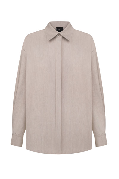 Oatmeal-colored Shirt #1