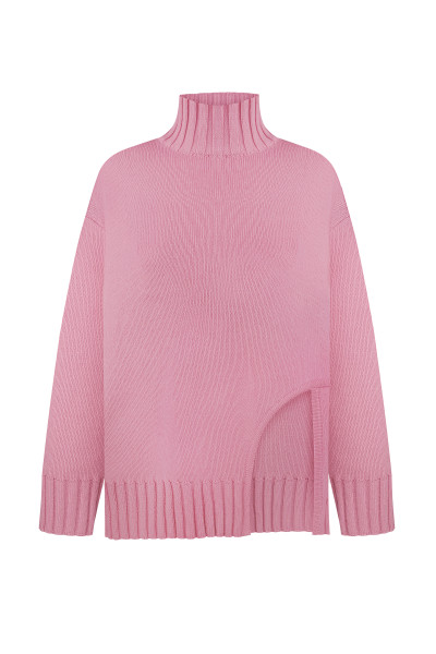 Pink oversized sweater #1