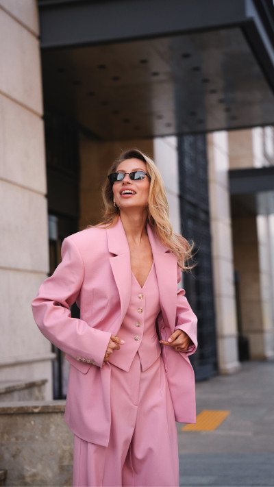 Pink Sculpt Jacket #5