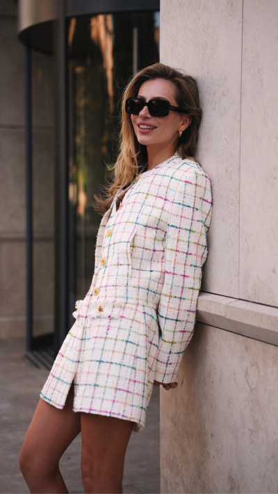 Candy Tweed Jacket #6
