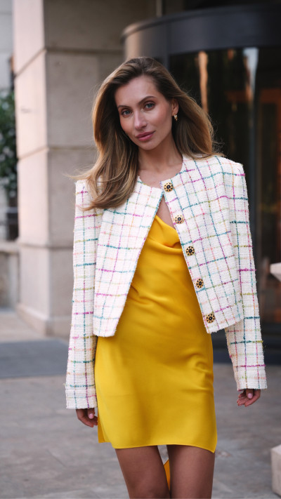 Candy Tweed Jacket #4