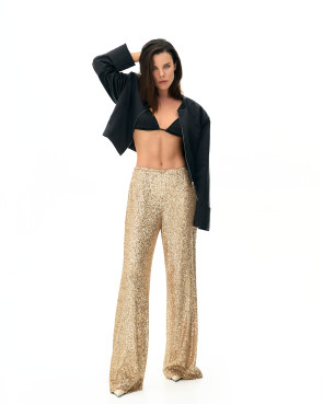 Sequin pants