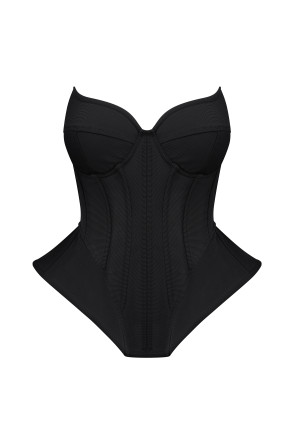 Corsé negro Lina #1