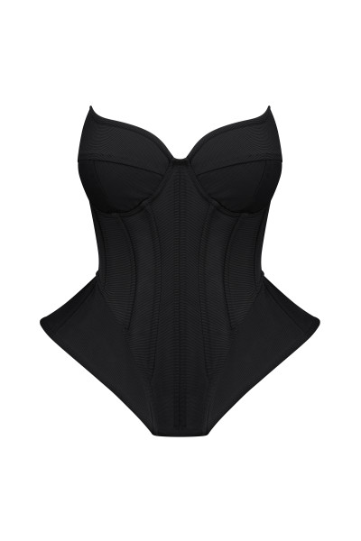 Corsé negro Lina #1