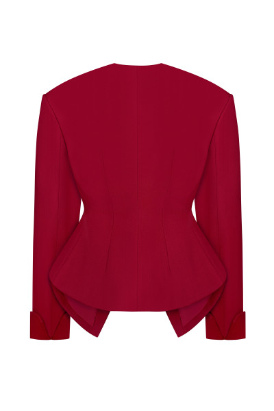 Chaqueta Sculpt roja #4