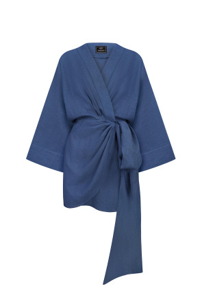 Linen dress ocean #1