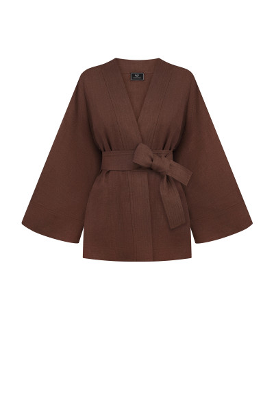 Linen Suit Chocolate #2