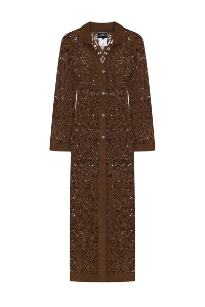 Choco Soft Knit Tunic #1