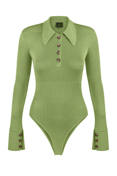 Polo bodysuit Berry