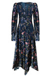 Silk flower dress Mollie