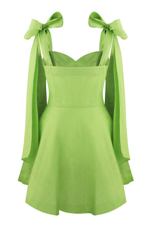 Linen mini dress Suzy green