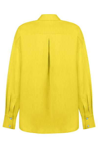 Linen shirt yellow